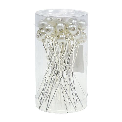 Floristik24 Deko Stecknadel mit Perle Ø9mm 20St