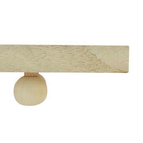 Artikel Deko Tablett mit Füßen Holztablett Paulownia 55/65cm 2er-Set