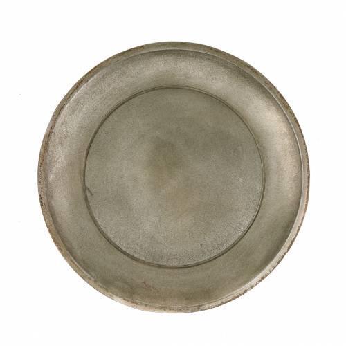 Floristik24 Dekoteller Holz Champagner Ø32cm