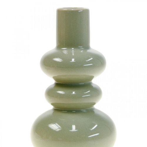 Floristik24 Deko Vasen, Keramik Vasen Set kugelig H13,5cm Ø7,5cm 3St