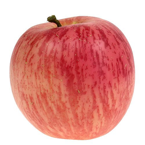 Floristik24 Dekofrüchte Deko-Apfel rot-orange Ø9cm 4St