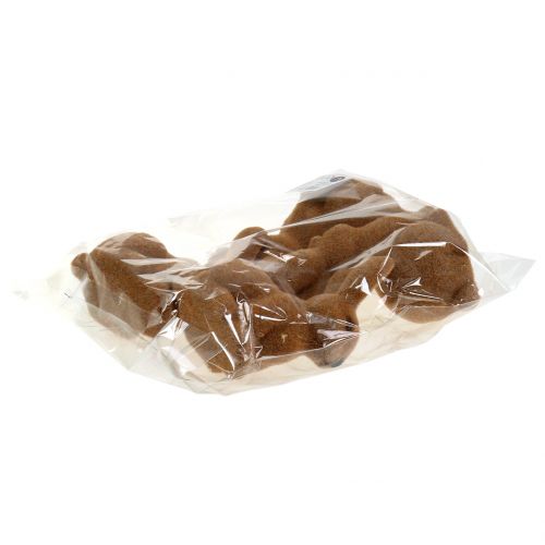 Artikel Dekohase beflockt Braun Osterhasen Deko 15cm 4 St