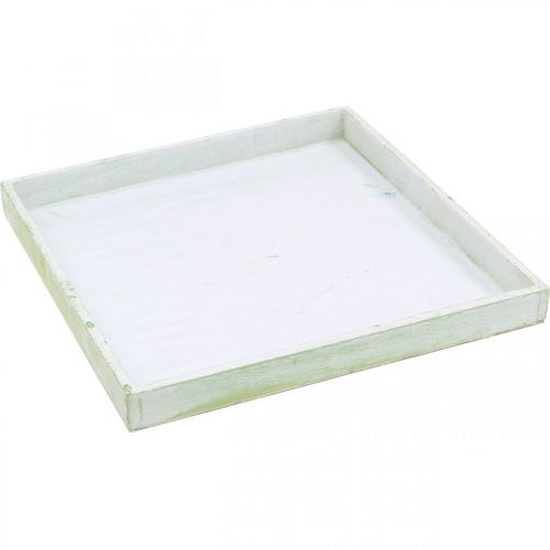 Pflanz-Tablett, Holz-Schale, Untersetzer 30×30cm