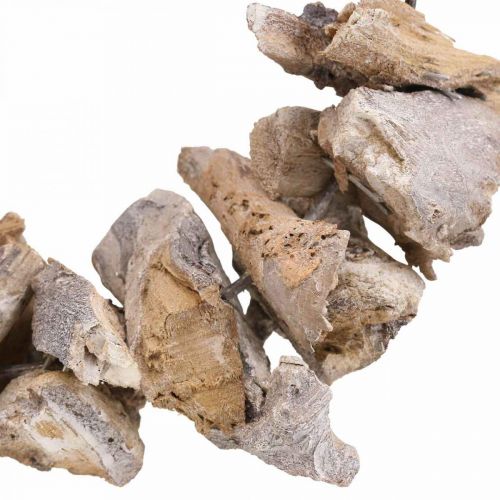 Floristik24 Dekokranz Naturkranz Wurzelholz Deko Natur Weiß Ø35cm