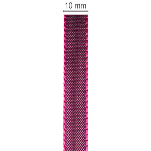 Dekoband glänzend Taftband 10mm 50m Berry für Geschenkdekoration | Floristik24.ch