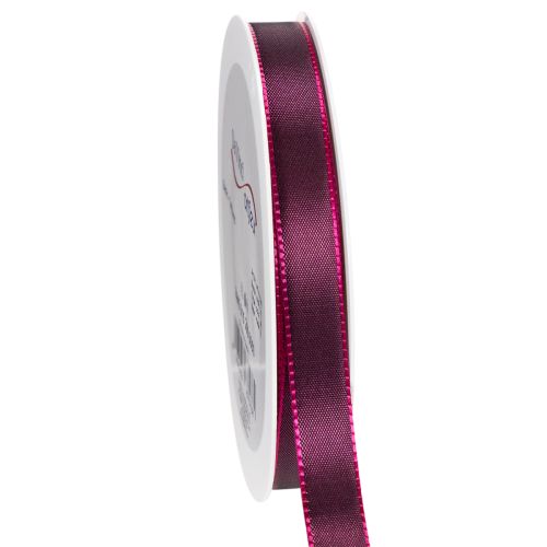 Artikel Geschenkband schmal Taft 15mm 50m Berry für Dekoration und Geschenkgestaltung