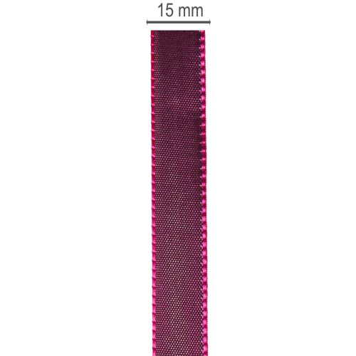 Geschenkband schmal Taft 15mm 50m Berry für Dekoration und Geschenkgestaltung | Floristik24.ch