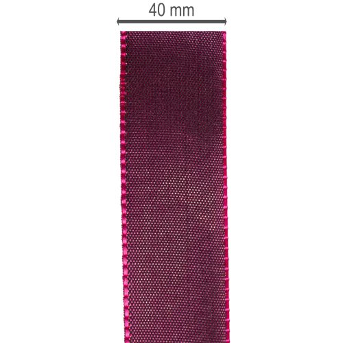 Taftgeschenkband Glänzend Lila 25mm 50m Rolle | Floristik24.ch