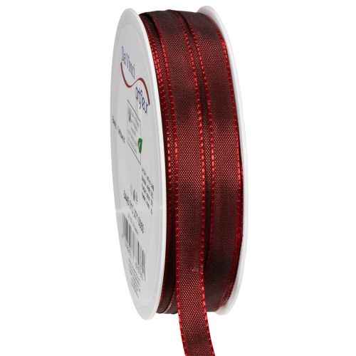 Dekoband Taft 10 mm 50 m Bordeaux für Geschenkverpackungen und Dekoration online kaufen | Floristik24.ch