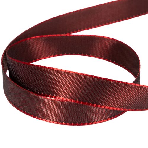 Geschenkband Taft Bordeauxrot