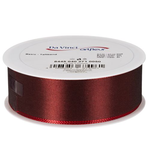 Taftband Rot 40mm x 50m für