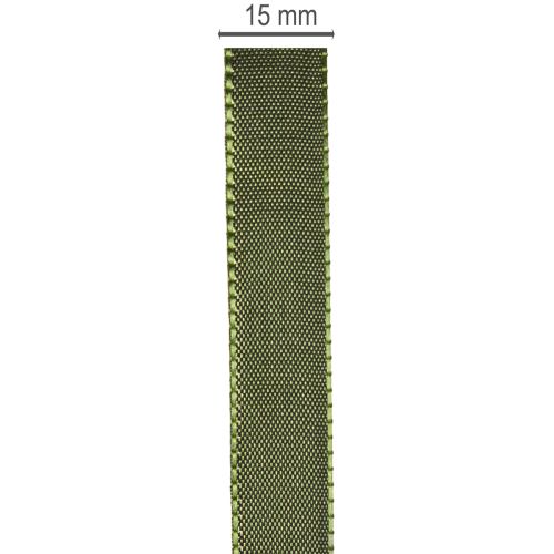 Geschenkband Taftband moosgrün 15mm 50m für Dekoration und Basteln | Floristik24.ch