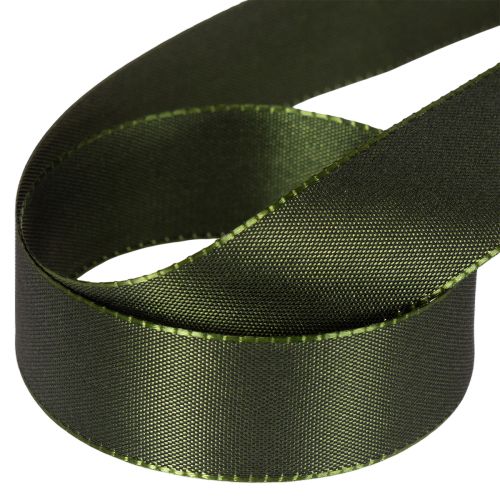Schmuckband Taft glänzend Grün