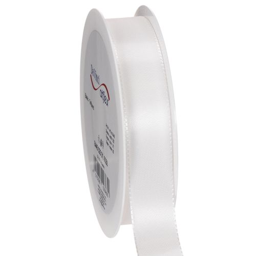 Dekorationsband Weiß 25mm 50m online kaufen | Floristik24.ch