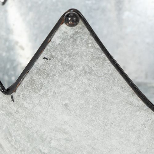 Dekoschale Set Metall Krone aus Zink Ø26,5/22,5/19cm für Dekoration Innen | Floristik24.ch