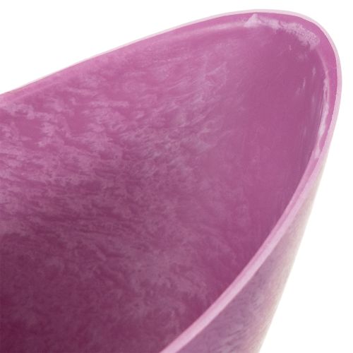 Dekoschale Kunststoff Pink 20x9x11,5 cm für Blumen und Dekoration | Floristik24.ch