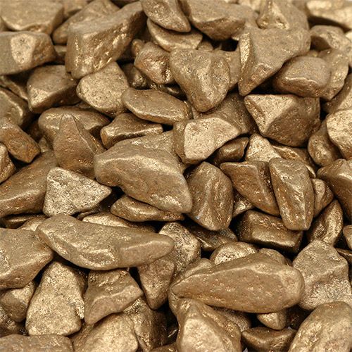 Artikel Dekosteine Gold Streudeko Tischdeko 9mm–13mm 2kg