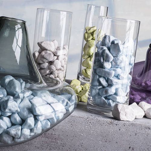 Artikel Dekosteine 9mm - 13mm Apfelgrün 2kg