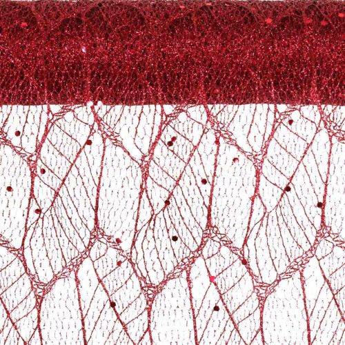 Artikel Dekostoff Weihnachten Polyester Rot x 2 sortiert 35x200cm