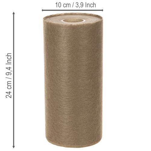 Vlies Tischdeko Rolle Braun 24 cm x 25 m für festliche Anlässe | Floristik24.ch