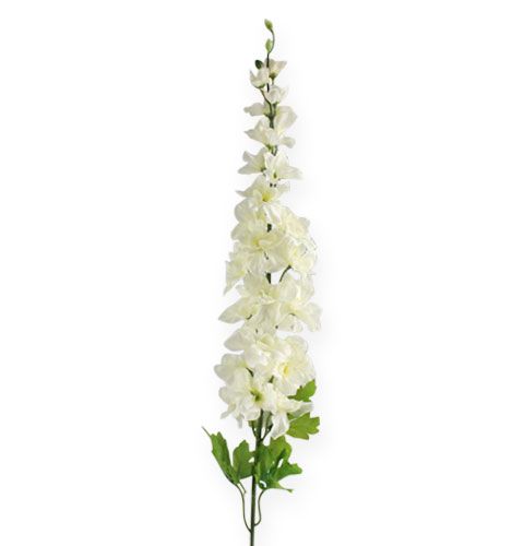 Artikel Delphinium Weiß Künstlicher Rittersporn Seidenblumen Kunstblumen 3St