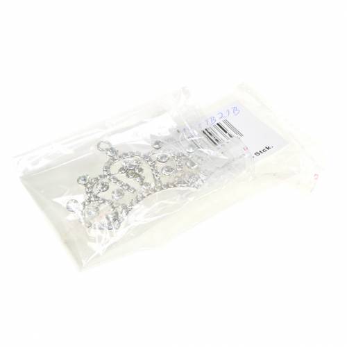 Floristik24 Christbaumschmuck Diamantkrone 6cm