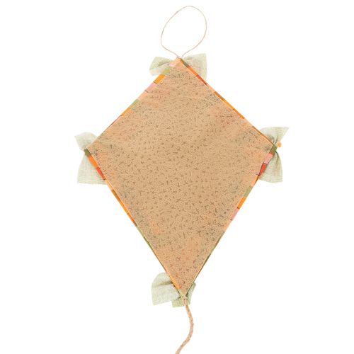 Deko-Drachen mit Gesicht aus Papier 40 cm Orange Grün 2 Stück | Floristik24.ch