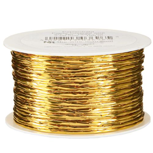 Artikel Draht umwickelt Gold Ø2mm 100m
