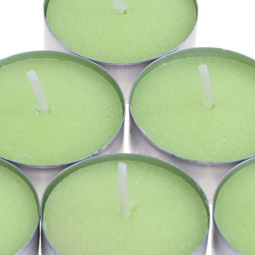 Artikel Duftkerzen Apfel, Teelichter Duft, Raumduft Kerze Ø3,5cm H1,5cm 18St