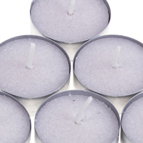 Artikel Duftkerzen Lavendel Mimose, Teelichter Duft Ø3,5cm H1,5cm 18St