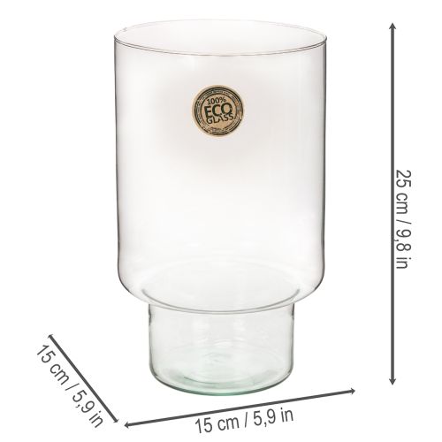 Glasgefäss Zylindervase Transparent 25 cm | Floristik24.ch