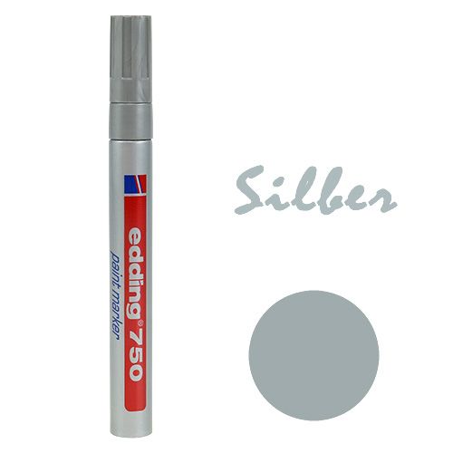 Edding® 750 Lackmarker Silber
