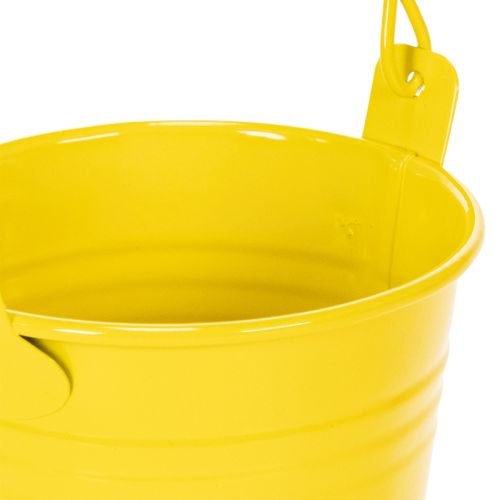 Metalleimer bunt aus verzinktem Stahl Ø8cm H7,5cm 12er-Set für Dekoration | Floristik24.ch