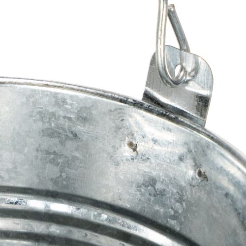 Eimer aus Zink Ø12cm H10cm mit