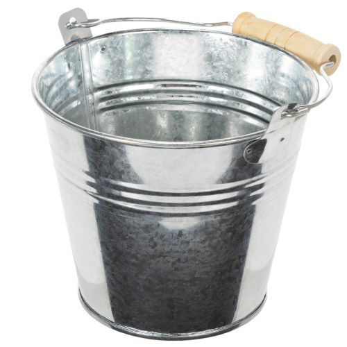 Eimer aus Zink Ø12cm H10cm mit