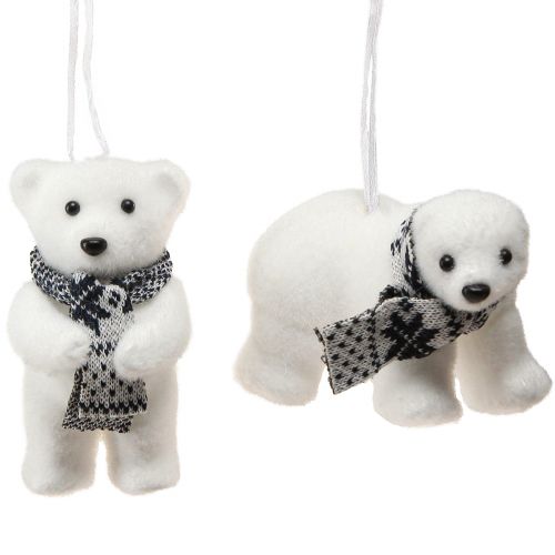Artikel Eisbär Hängedeko Winterdeko Figuren Set 11×7cm 4St