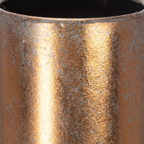 Metall-Bodenvase