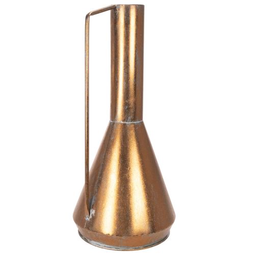 Metall-Bodenvase