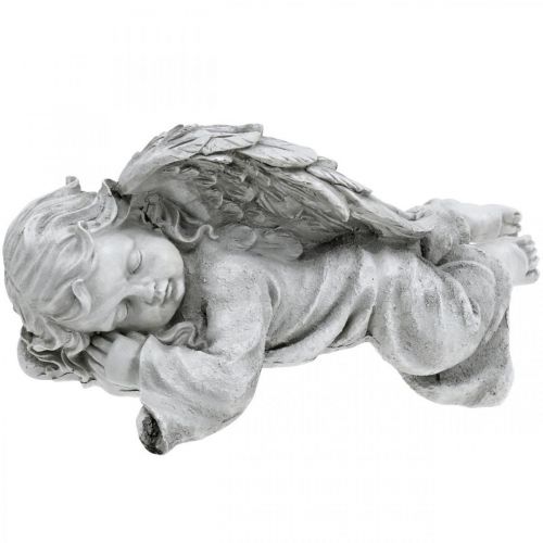 Engel fürs Grab Figur liegend Kopf links 30×13×13cm