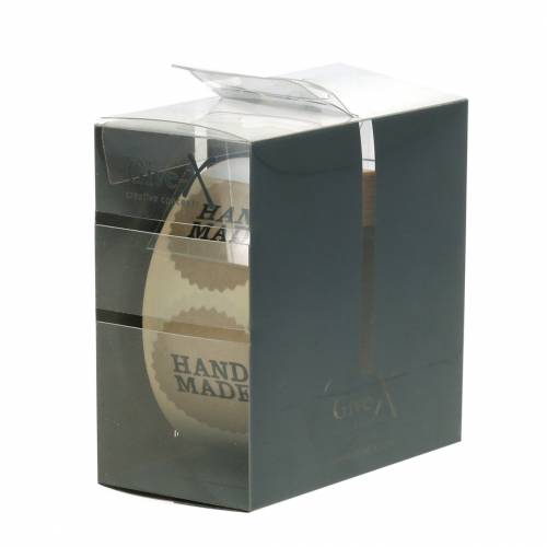 Floristik24 Etiketten "Handmade" Natur Ø3,5cm 500St