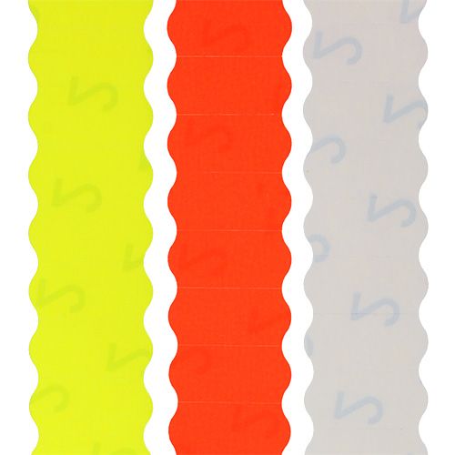 Floristik24 Etiketten 26x12mm verschiedene Farben 3 Rollen