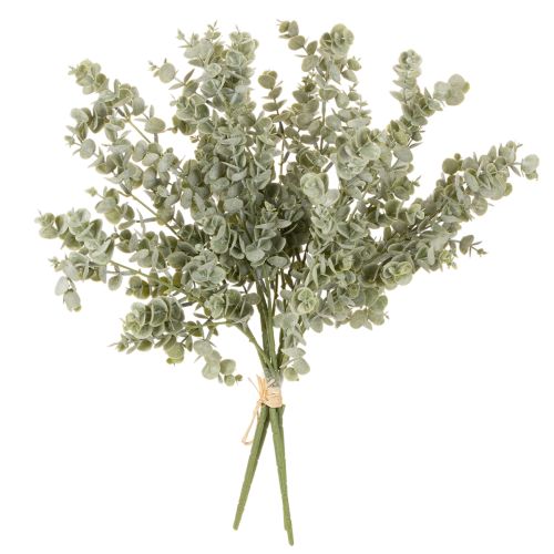 Künstlicher Eukalyptuszweig 49cm Grün 4er Set | Floristik24.ch