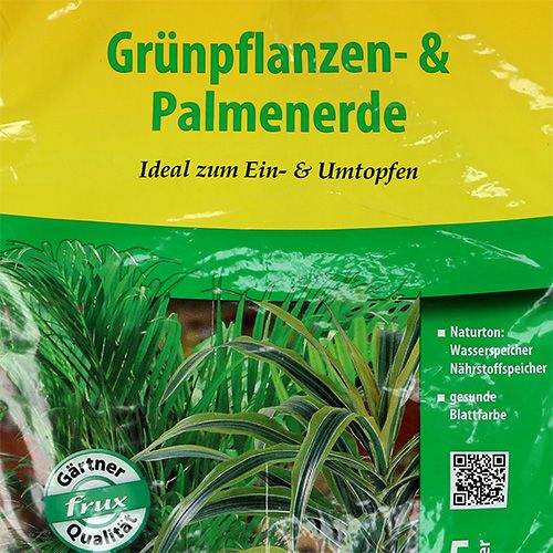 Artikel FRUX Erde  Grünpflanzen- und Palmenerde 5l
