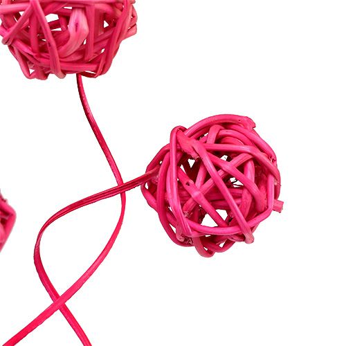 Floristik24 Fancy Ting Ting pink 25 St