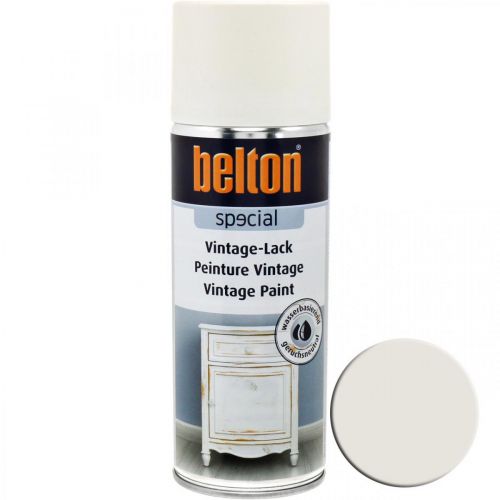 Floristik24 Farbspray, Vintage-Lack Antikweiß, Shabby Chic 400ml