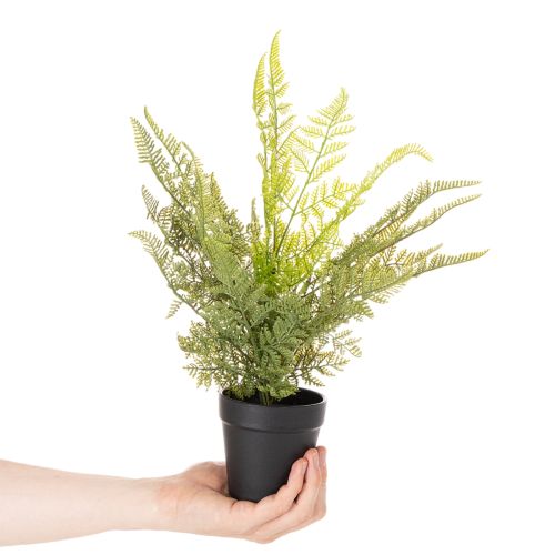 Künstliche Pflanze Farn im Topf 40 cm Grün für Innen | Floristik24.ch