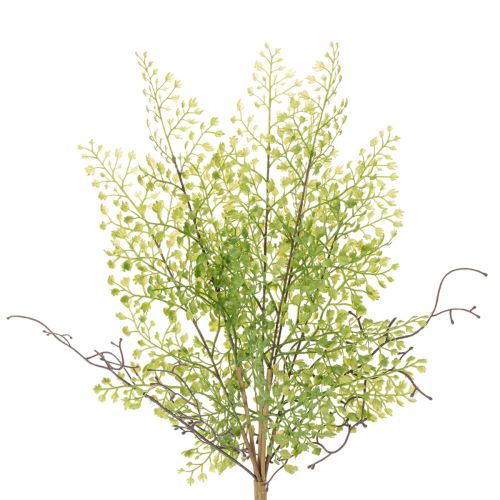 Künstlicher Ruscus Zweig Grün 41 cm Kunststoff für Floristik und Wohndekoration
