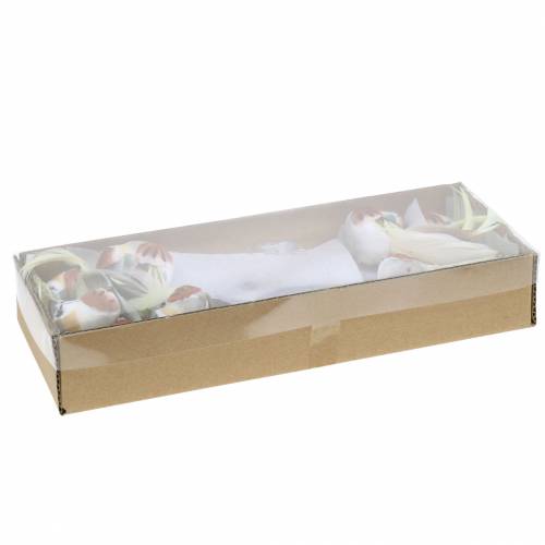 Floristik24 Vogel am Draht 5,5cm Bunt 9St