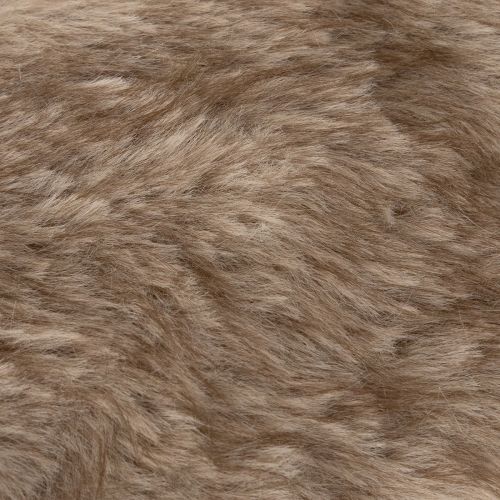 Fellband aus Kunstfell in Braun 15x180 cm für Dekoration und Basteln, 2 Stück | Floristik24.ch