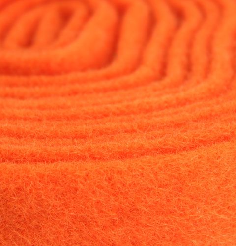 Artikel Filzband Orange 7,5cm 5m